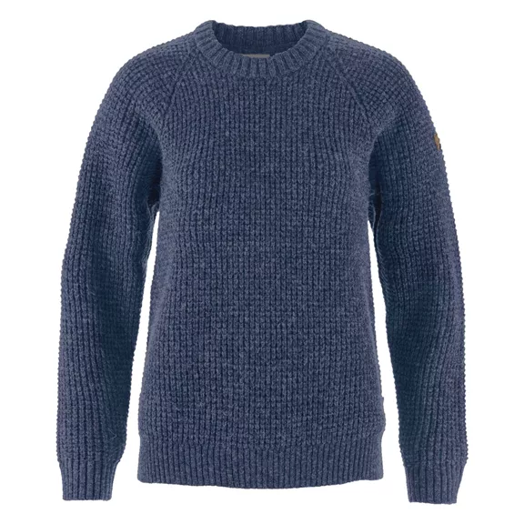 Fjällräven Övik Waffle női pulóver, Navy, XS
