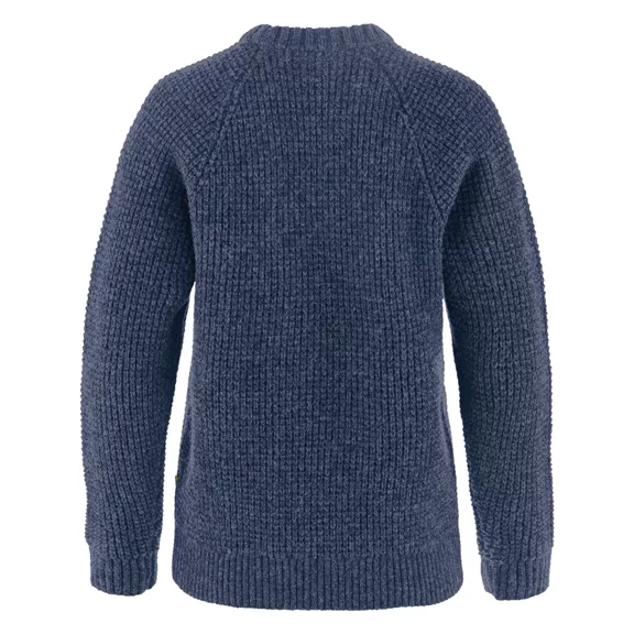 Fjällräven Övik Waffle női pulóver, Navy, XS