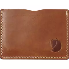 Fjällräven Övik bőr kártyatartó, Leather Cognac