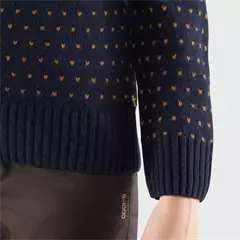 Fjällräven Övik női kötött kardigán, 555-dark navy, S
