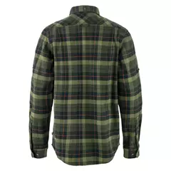 Fjällräven Singi Heavy Flannel hosszú ujjú férfi ing, Black-Deep Forest, L