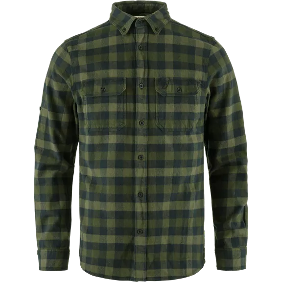 Fjällräven Skog férfi ing, Deep Forest-Laurel Green, XXL