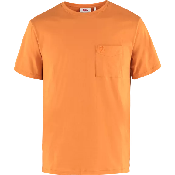 Fjällräven T-Shirt Övik M férfi póló, spicy orange-206, S.