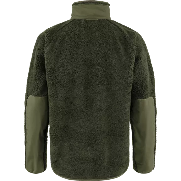 Fjällräven Vardag Pile férfi kabát, Deep Forest-Laurel Green, M