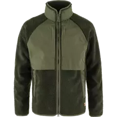 Fjällräven Vardag Pile férfi kabát, Deep Forest-Laurel Green, M