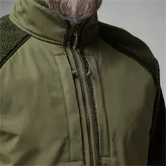 Fjällräven Vardag Pile férfi kabát, Deep Forest-Laurel Green, M