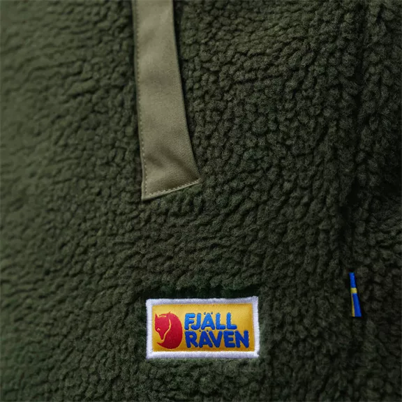 Fjällräven Vardag Pile férfi kabát, Deep Forest-Laurel Green, M