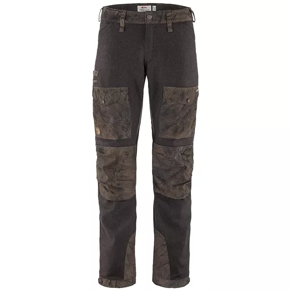 Fjällräven Värmland Wool M nadrág,  dark olive-dark olive camo, 48.