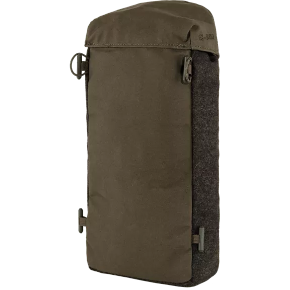 Fjällräven Värmland Wool oldalzseb, Dark Olive-Brown