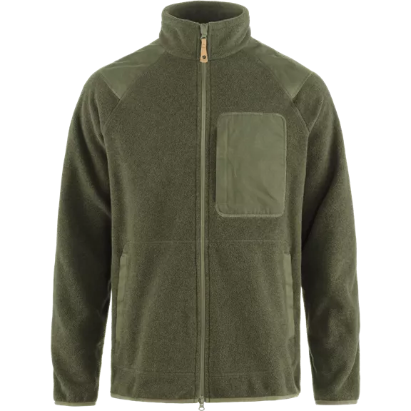 Fjällräven Värmland férfi fleece, laurel green, XL