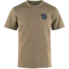 Fjällräven Walk With Nature T-shirt férfi póló, Suede Brown, S