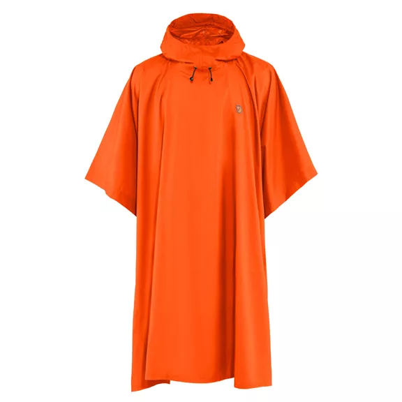 Fjällräven poncho, narancs