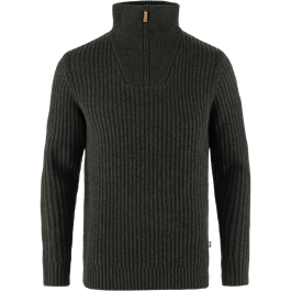 Fjällräven Övik Half Zip Knit férfi pulóver