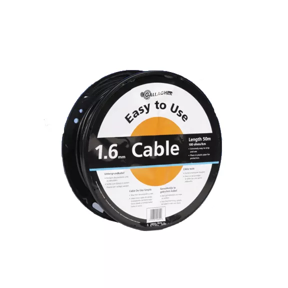 Földkábel, duplaszigetelt 1.6 mm/50m (100 Ohm/km)
