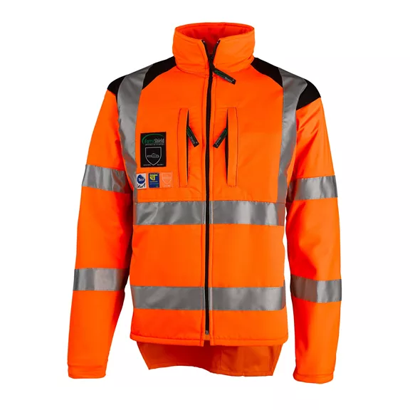ForestShield vágásbetétes kabát, narancs, S