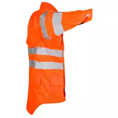 Forest Jack láthatósági vágásvédelmi kabát, leuchtorange, 3XL.