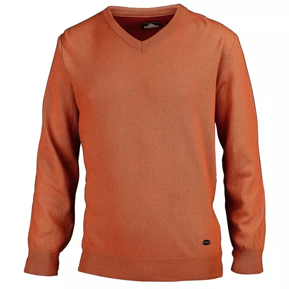 Foresta Albert férfi pulóver V, mandarin, 46 Foresta Albert férfi pulóver V, mandarin, 46