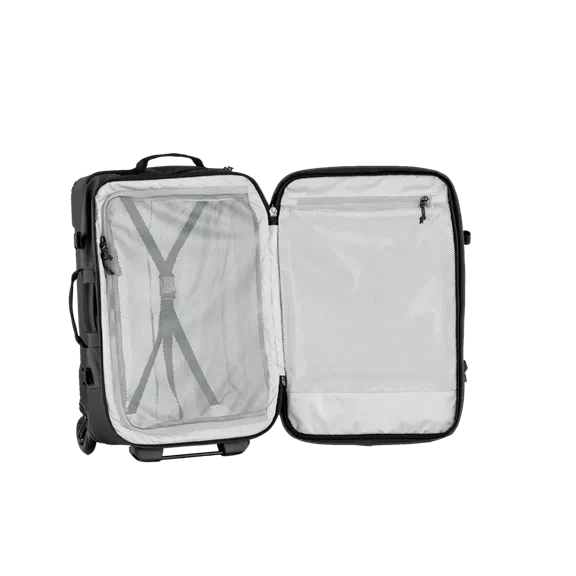 Färden Roller 35 gurulós utazótáska, Coal Black, 35 L