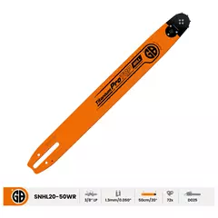 GB Arbor Tech vezetőlemez, 50 cm, 3/8"LP, 1,3 mm, 72 szem