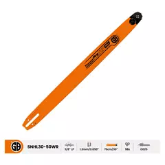 GB Arbor Tech vezetőlemez, 75 cm, 3/8"LP, 1,3 mm, 98 szem