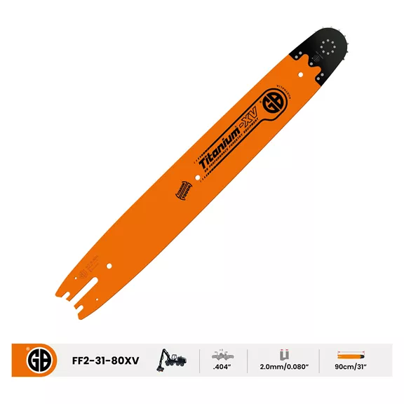 GB Titanium XV Fast Fit harveszter vezetőlemez 90 cm normal, 101 - 105.
