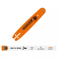 GB harveszter vezetőlemez 2,0 mm KWF, 42 cm