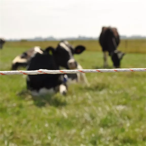 Gallagher TURBO szövött zsinór 200m/9 fémszál (fehér)