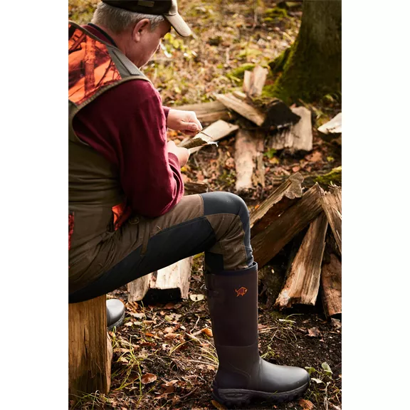 Gateway1 Woodwalker 18" téli gumicsizma, dark brown, 42