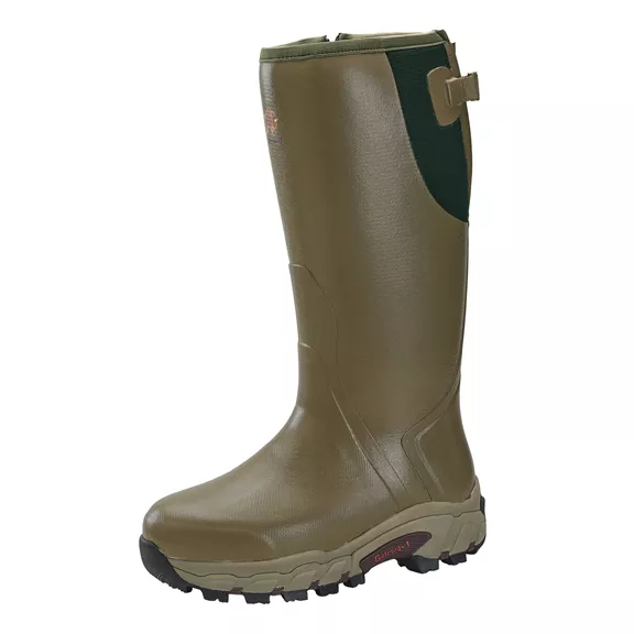 Gateway1 férfi gumicsizma Pro Shooter 18 inch, 7 mm side-zip, khaki, 42.