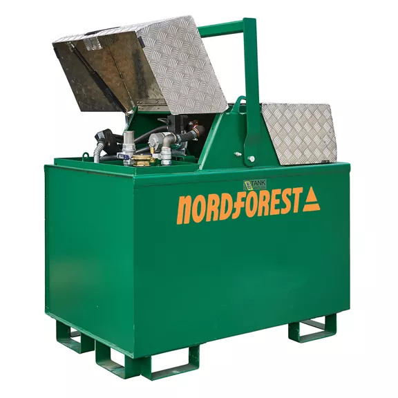 Gázolaj mobil tank Nordforest 600l 12V pumpa