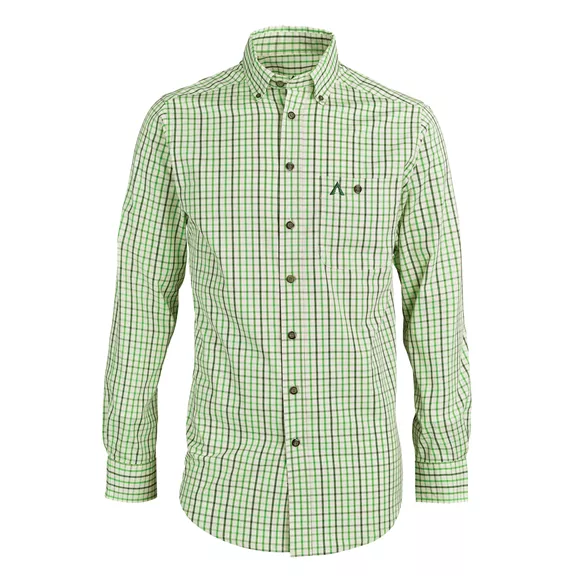 Grube hosszú ujjú férfi ing, off white check, 47/48