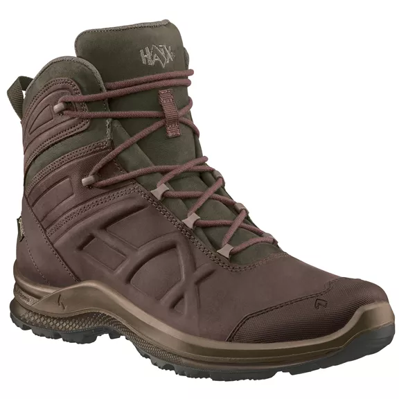 HAIX Black Eagle Nature GTX mid vadászbakancs, barna-oliv, 6