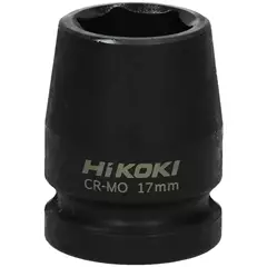 HIKOKI 1/2"-os dugókulcs, 17 x 38mm, ütvecsavarozóhoz