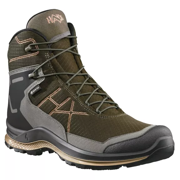 Haix Black Eagle Adventure 3.0 GTX mid, könnyű túrabakancs, khaki-rock, 9,5.