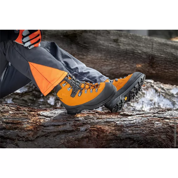 Haix Protector Forest 2.1 GTX, vágásvédelmi bakancs, orange, 5.