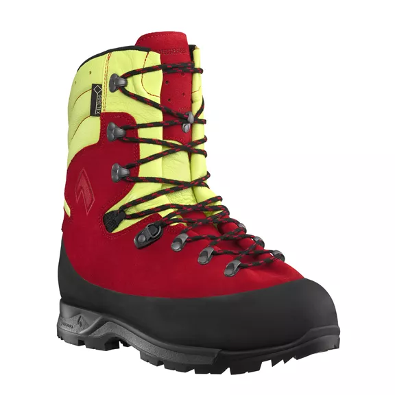 Haix Protector Forest 2.1 GTX, vágásvédelmi bakancs, rot-gelb,7,5.
