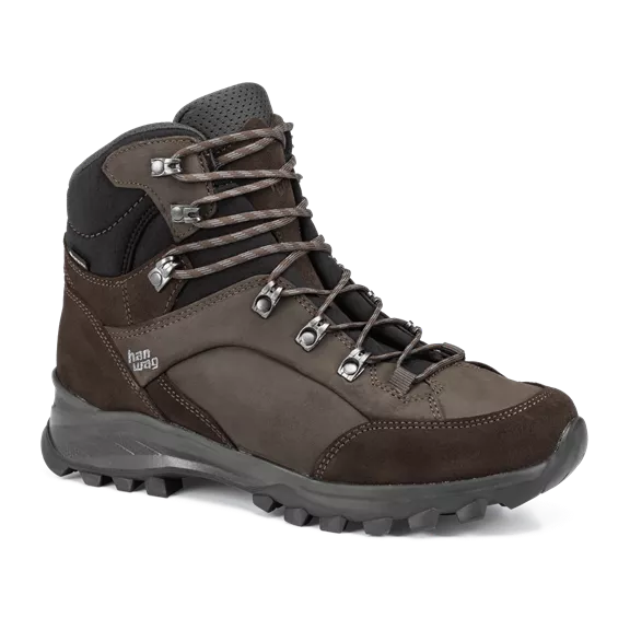Hanwag Banks GTX túrabakancs, Mocca/Asphalt, 9,5.