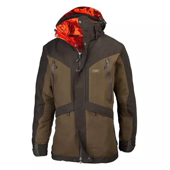 Hart Altai-J2D férfi kifordítható kabát, barna-narancs M