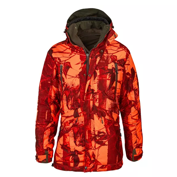 Hart Altai-J2D férfi kifordítható kabát, barna-narancs M