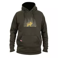Hart Branded-H Wildboar férfi kapucnis pulóver, grün, S