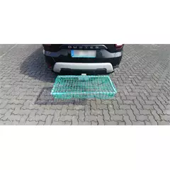 Heck-Pack vadszállító rácshoz rakományrögzító háló, zöld, 120 x 50 cm