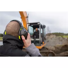 Hellberg Local 446 kommunikációs hallásvédő fejpánttal