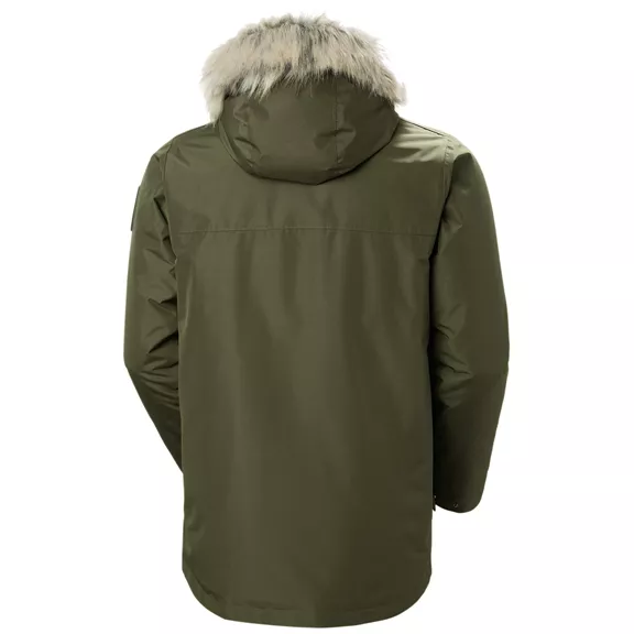 Helly Hansen Coastal 3.0 férfi kapucnis bélelt kabát, utility green, S.