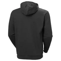 Helly Hansen Hoodie Classic Logo férfi kapucnis pulóver, black melange, 3XL.