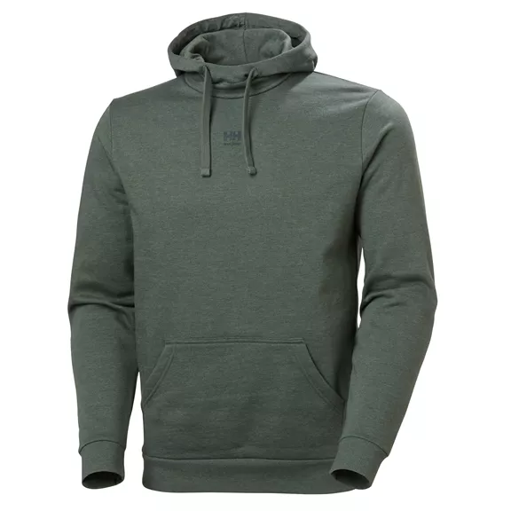 Helly Hansen Hoodie Classic Logo férfi kapucnis pulóver, spruce melange, S.