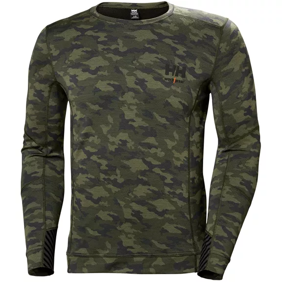 Helly Hansen Lifa Merino hosszú ujjú felső, camo, 4XL