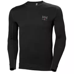 Helly Hansen Lifa Merino hosszú ujjú felső, fekete, XS