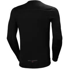Helly Hansen Lifa Merino hosszú ujjú felső, fekete, XS