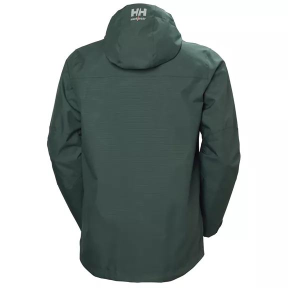 Helly Hansen Oxford eső munka kabát, spruce, M.