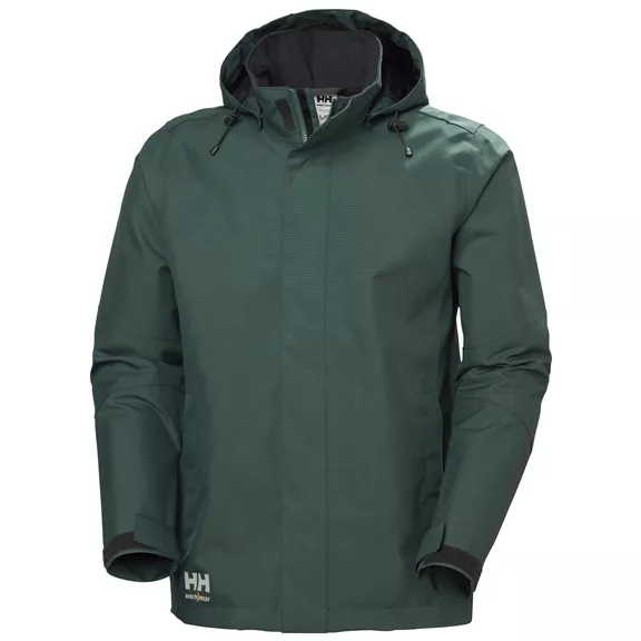 Helly Hansen Oxford eső munka kabát, spruce, S.